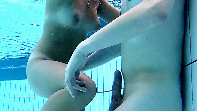 Hidden pool cam trailer with underwater sex and fucking couples in public pools and girls masturbating with jet streams!