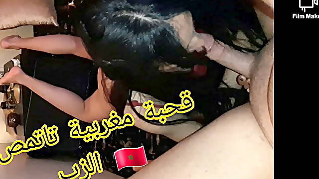 Moroccan girl suck my dick best blowjob ever big ass muslim hijab arab maroc 