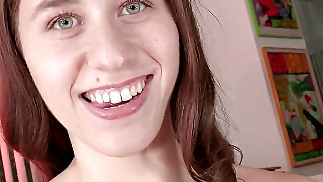 Pussylicked 21yo POV amateur GF fucked while talking slutty