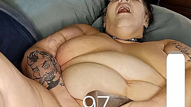 Look Out Shes Gonna Bust Her Nutt Needs More Than a Towel to Clean This Much Cum up