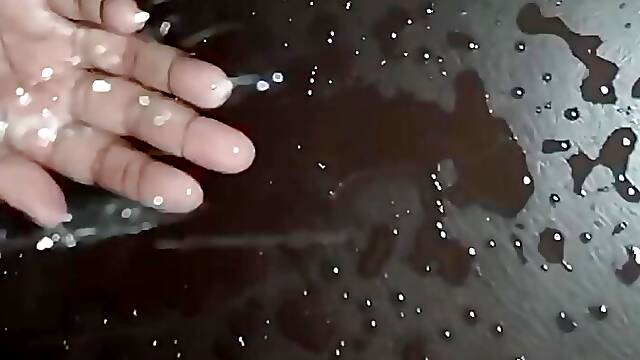 Small Asian Dick Doesnt Work so Well but Fingering Makes Squirt Over Chubby Step Mother