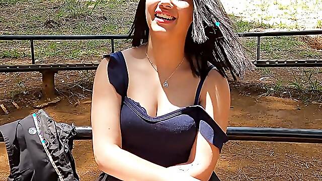 Lia Ponce Just Broke up with Her Lover and Doesnt Miss the Time to Earn Cash and Suck Cock