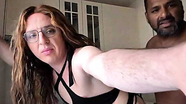 My Cock in Her Ass to This Big Femboy Slut