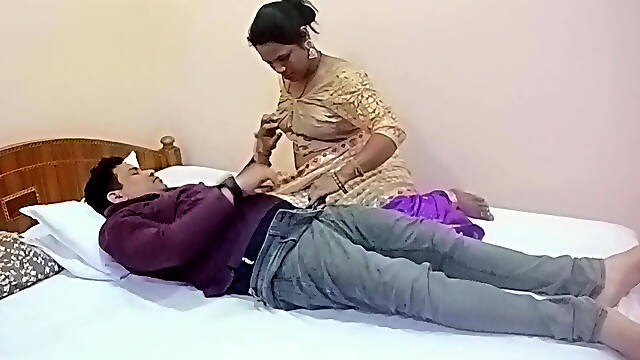 Young Devar Shaking Penis inside Pant-Horny Bhabhi Seen and Blowjob then Fucked Hard inside Pussy for Creampie