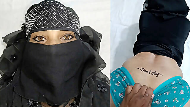 Dont stop, muslim girl was hungry for uncut dick