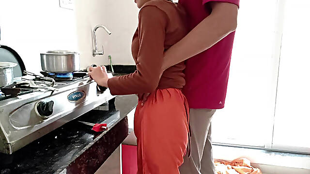 Indian wife kichten fuck hard
