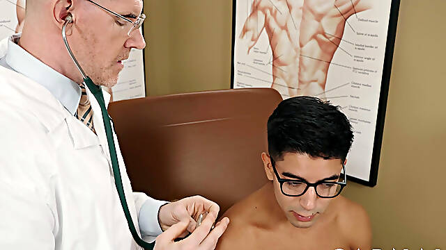 FunSizeBoys - Milo Miles sees doctor Legrand Wolf leaving fucked bred