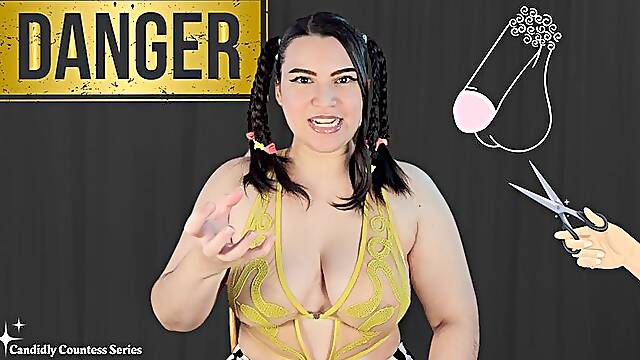 Real Talk Penectomy - Candid Talk with Countess Wednesday about Biting Your Dick Off, Extreme Domination, Medical Play, Castration, and CBT MP4 720p