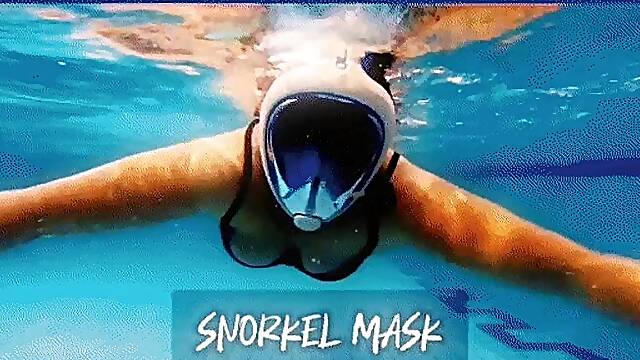 Snorkel Mask Fetish: Underwater Breath Play Fantasy