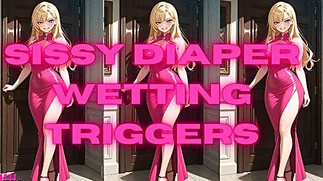 MP4 VERSION SISSY DIAPER WETTING TRIGGER TRAINER
