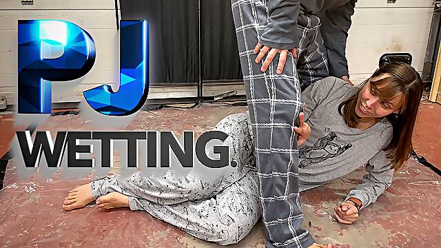 PJ pyjama wetting and masturbation