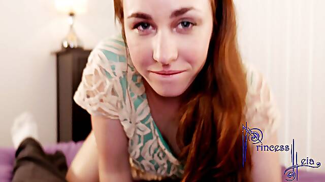 Horny stepsister begs for creampie