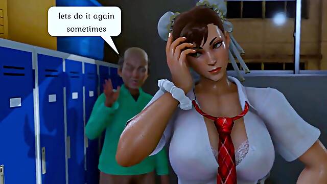 Street Fighter-chun Li ( Part 01) - Hentai 3D 101