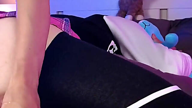 Prostate Massage and Handjob for Femboy.