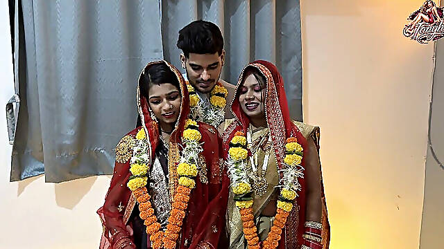 Aksha and Sanjana Got Married to Aman and Aman Took Them Home and They Had Physical Relations on the Night of the Wedding